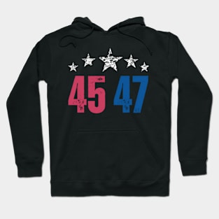 45 47 donald trump Hoodie